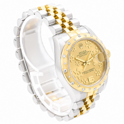 Rolex Datejust Floral Dial 31MM 178343 Two Tone Watch